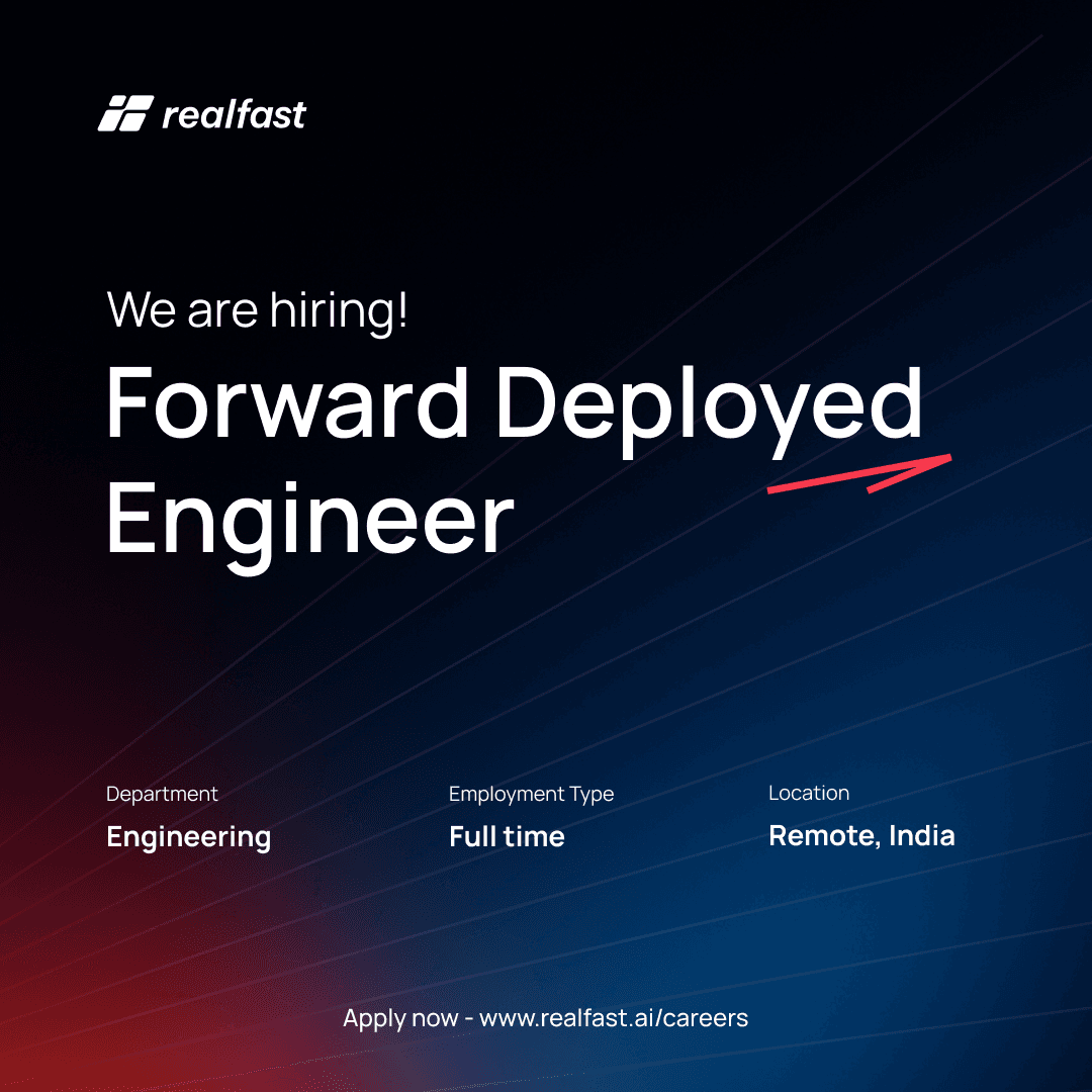 realfast forward deployed engineer hiring creative