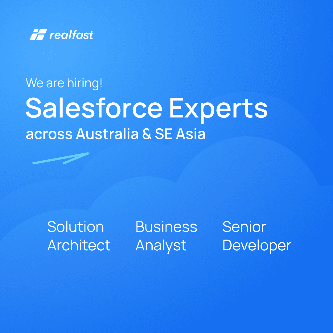realfast Salesforce Experts hiring creative